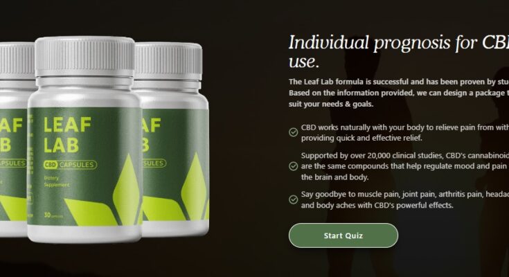 Leaf Lab CBD Capsules Ireland
