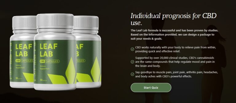 Leaf Lab CBD Capsules Ireland